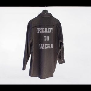 The Couture Club Ready to Wear Button Front Shirt